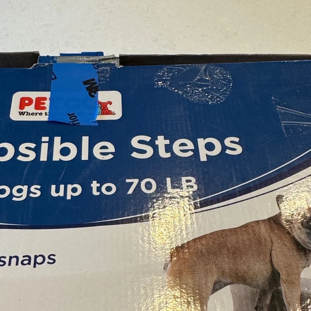 Pet Gear Collapsible Dog Steps - Tan